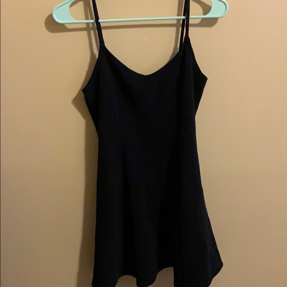 Medium Black A-Line Dress